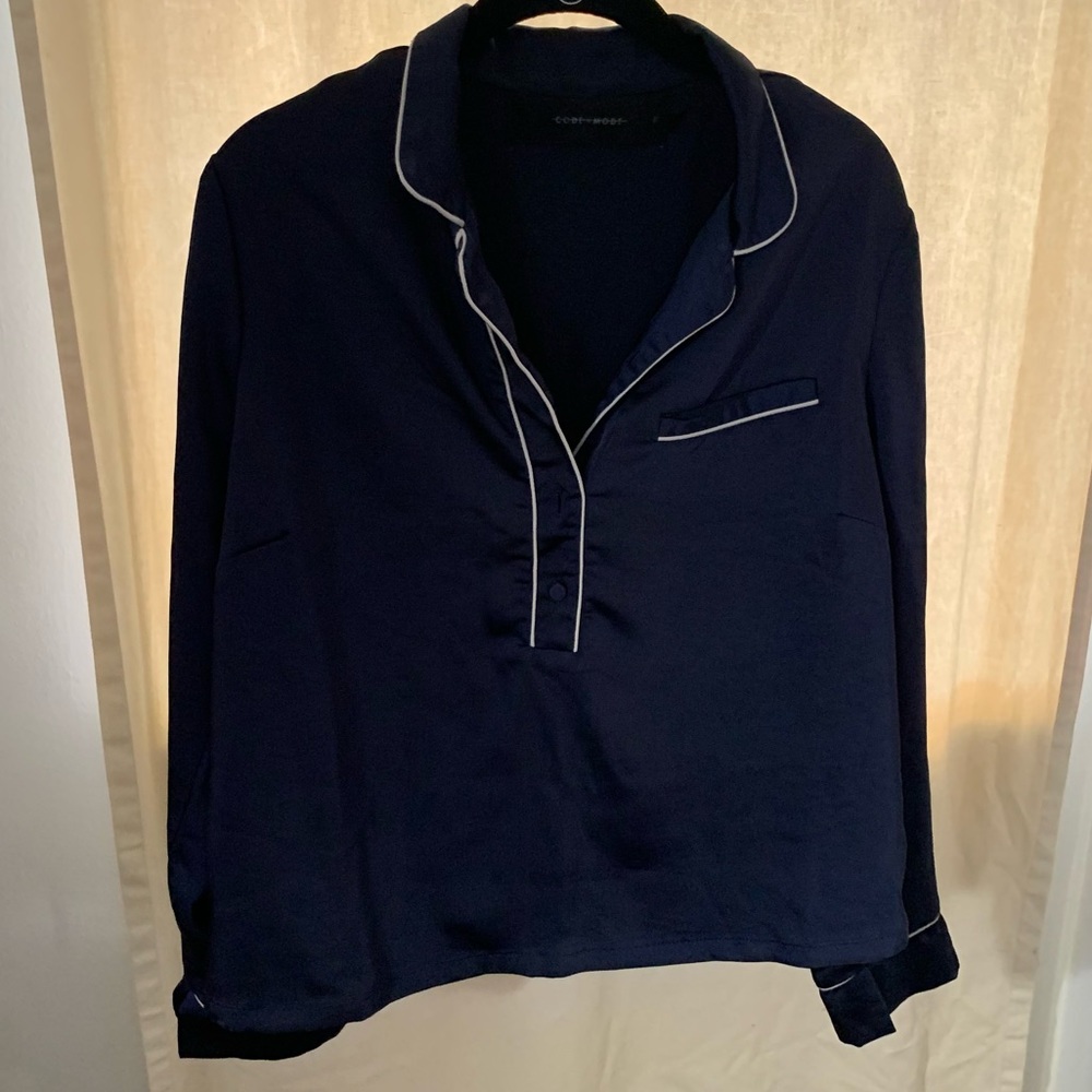 Code x mode pj style blouse